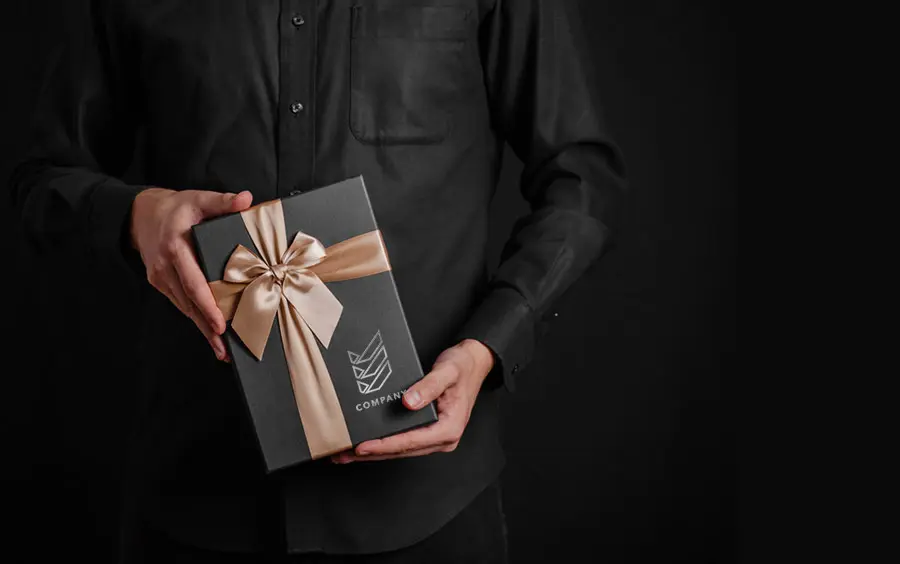 Emballages cadeaux personnalisés pour les cadeaux destinés à vos clients et les cadeaux promotionnels