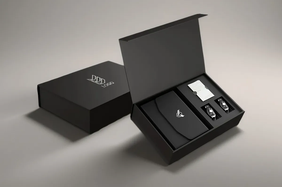 Boîte à clés servant d'emballage cadeau pour les concessionnaires automobiles et les cadeaux destinés aux clients
